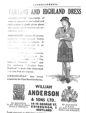 "The Scottish Clans & Their Tartans" 1950