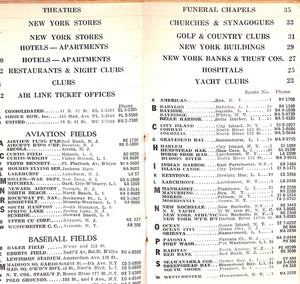 Dornan's New York Green Guide 1933