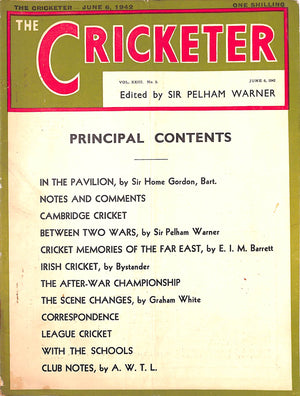 The Cricketer - June 6, 1942