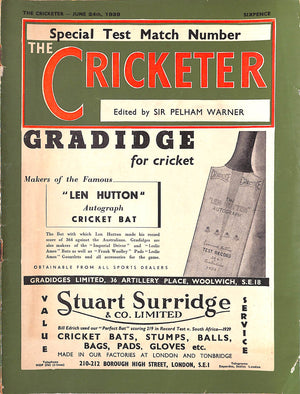 The Cricketer - June 24th, 1939