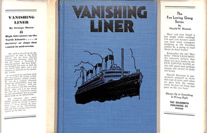 "Vanishing Liner" 1934 MORSE, George