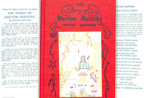 "The Story Of Doctor Dolittle" 1948 LOFTING, Hugh