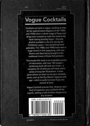 "Vogue Cocktails" 1993 MCNULTY, Henry