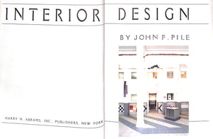"Interior Design" 1988 PILE, John F.