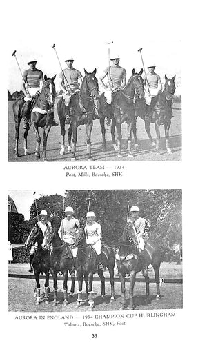 "Polo Tales And Other Tales 1921-1971 Vol. I" 1971 KNOX, Seymour H.