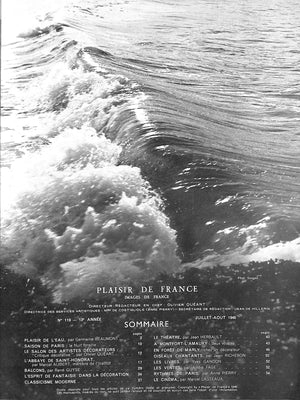 Plaisir De France Aout 1946