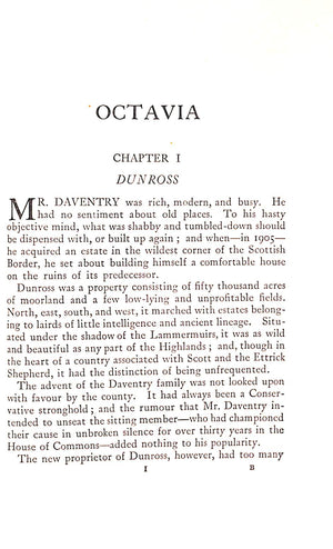 "Octavia" 1928 OXFORD, Margot [Asquith, Countess of Oxford and Asquith]