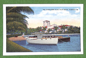 The Everglades Club Palm Beach, Florida Postcard