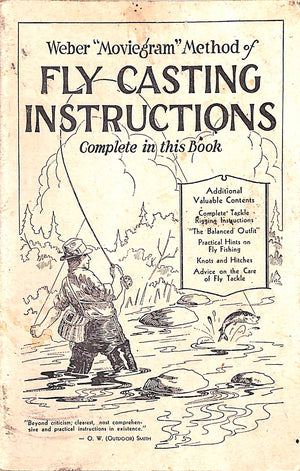 Weber "Moviegram" Method Of Fly Casting Instructions 1931