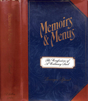 "Memoirs & Menus: The Confessions Of A Culinary Snob" 1967 Spunt, Georges