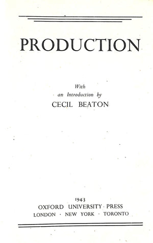 "War Pictures By British Artists" 1943 BEATON, Cecil