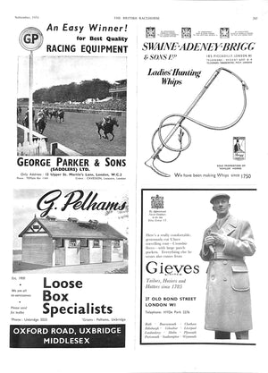 The British Racehorse: October Sales Issue 1954