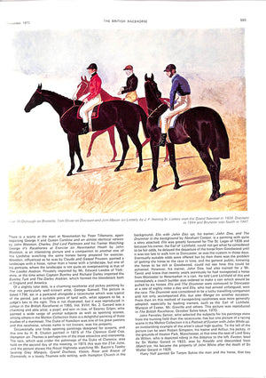 The British Racehorse: December Sales Issue 1972