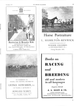 The British Racehorse: December Sales Issue 1955