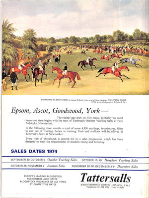 The British Racehorse: Summer Issue 1974