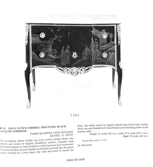 The Property From The Collection Of Mrs Marietta Peabody Tree And The Late Ronald Tree 1976 Sotheby Parke Bernet New York