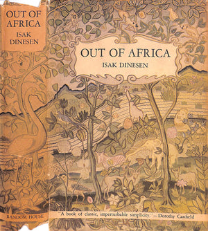 "Out Of Africa" 1938 DINESEN, Isak