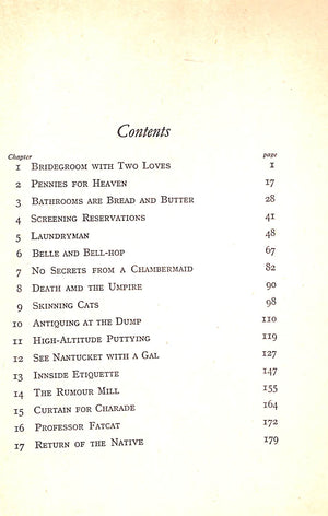 "Innside Nantucket" 1955 GILBRETH, Frank B. Jr