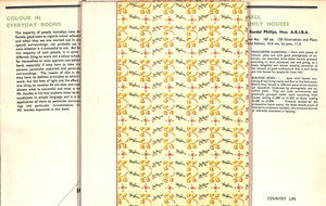 "Colour In Everyday Rooms With Remarks On Sundry Aspects Of Decoration" 1934 IONIDES, Basil