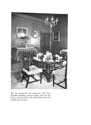 "Colour In Everyday Rooms With Remarks On Sundry Aspects Of Decoration" 1934 IONIDES, Basil