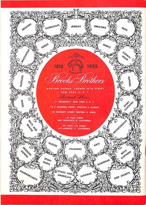 Brooks Brothers Gifts For Men & Boys Christmas 1955 Catalog