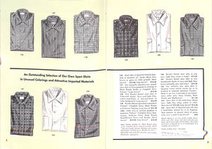 Brooks Brothers Gifts For Men & Boys Christmas 1955 Catalog