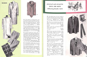 "Brooks Brothers Gifts For Men & Boys" 1960 Christmas Catalog