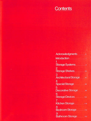 "Storage- A House & Garden Book" 1978 DAVIS, Melinda [writer] & PLUMB, Barbara [editor]