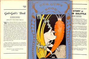 "Gub Gub's Book: An Encyclopedia Of Food" 1932 LOFTING, Hugh