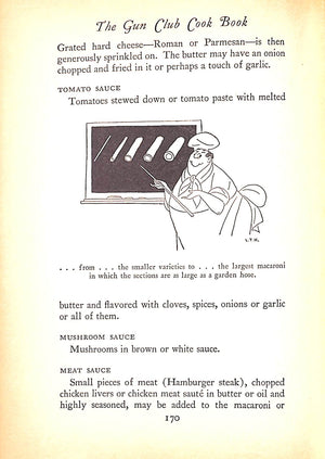 "The Gun Club Cook Book" 1930 BROWNE, Charles