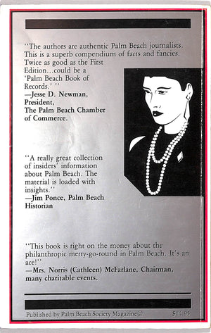 "The Palm Beach Book Of Facts & Firsts" 1989 SHEERAN, James Jennings and HAAS, Pamella J.