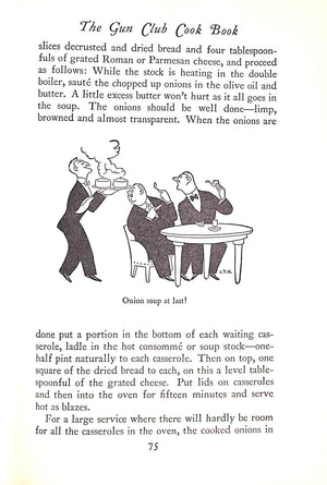 "The Gun Club Cook Book" 1934 BROWNE, Charles