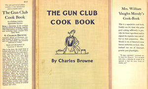 "The Gun Club Cook Book" 1934 BROWNE, Charles