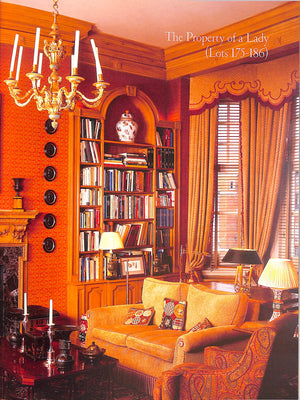 English And Continental Furniture Including The Collection Of Countess Moira Rossi De Montelera 2005 Christie's London