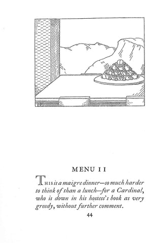 "Lovely Food: A Cookery Notebook" 1931 LOWINSKY, Ruth