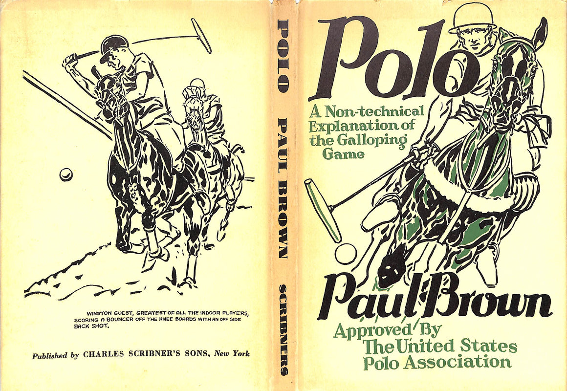 "Polo: A Non-Technical Explanation Of The Galloping Game" 1949 BROWN, Paul