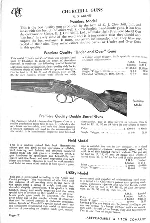 Abercrombie & Fitch 1939 Hunting/ Shooting Catalog