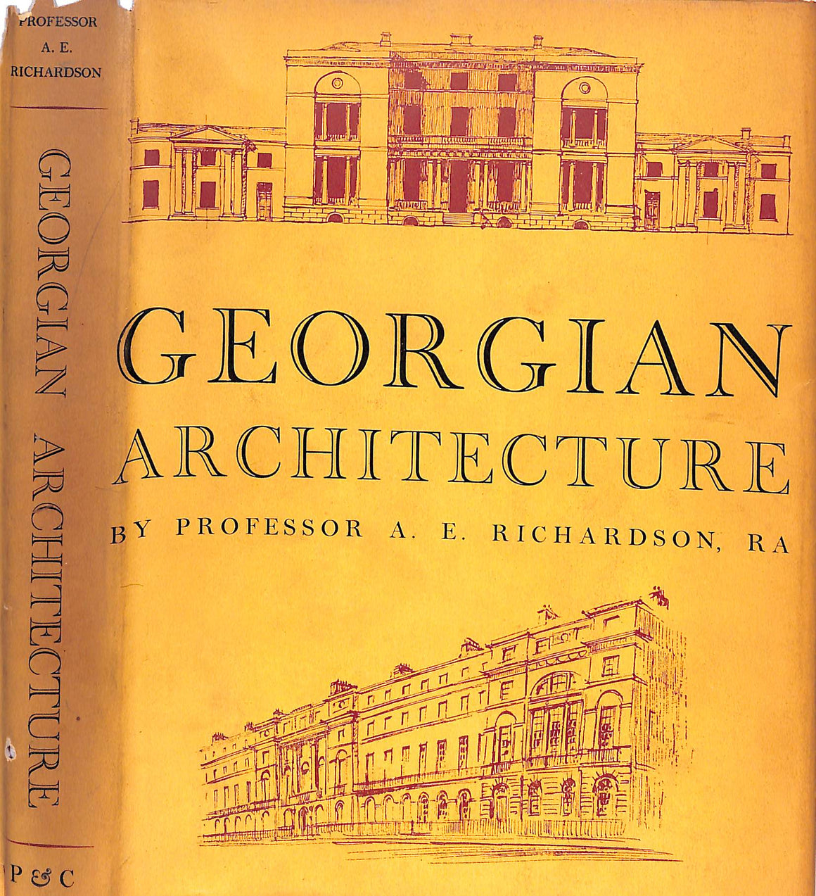 "Georgian Architecture" RICHARDSON, A.E.