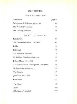 "Georgian Architecture" RICHARDSON, A.E.