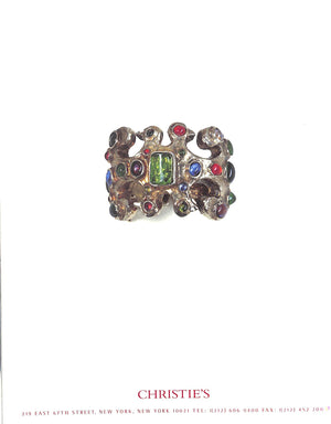 Couture Jewels: The Designs Of Robert Goossens 2000 Christie's East