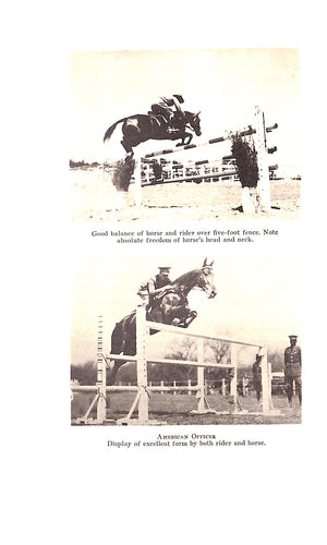 "Training Hunters, Jumpers and Hacks" 1937 CHAMBERLAIN, Harry D.