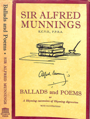 "Ballads And Poems" 1957 MUNNINGS, Sir Alfred