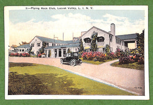 Piping Rock Club, Locust Valley L.I. N.Y. c1920s Postcard