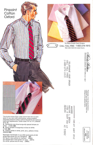 Brooks Brothers Fall 1988 Selections For Men, Women And Boys Catalog