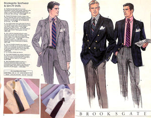 Brooks Brothers Fall 1988 Selections For Men, Women And Boys Catalog