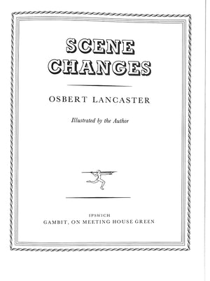 "Scene Changes" 1978 LANCASTER, Osbert