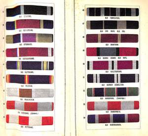 "Old Boys Colourings Schools' Silk Neckties Swatch Book"