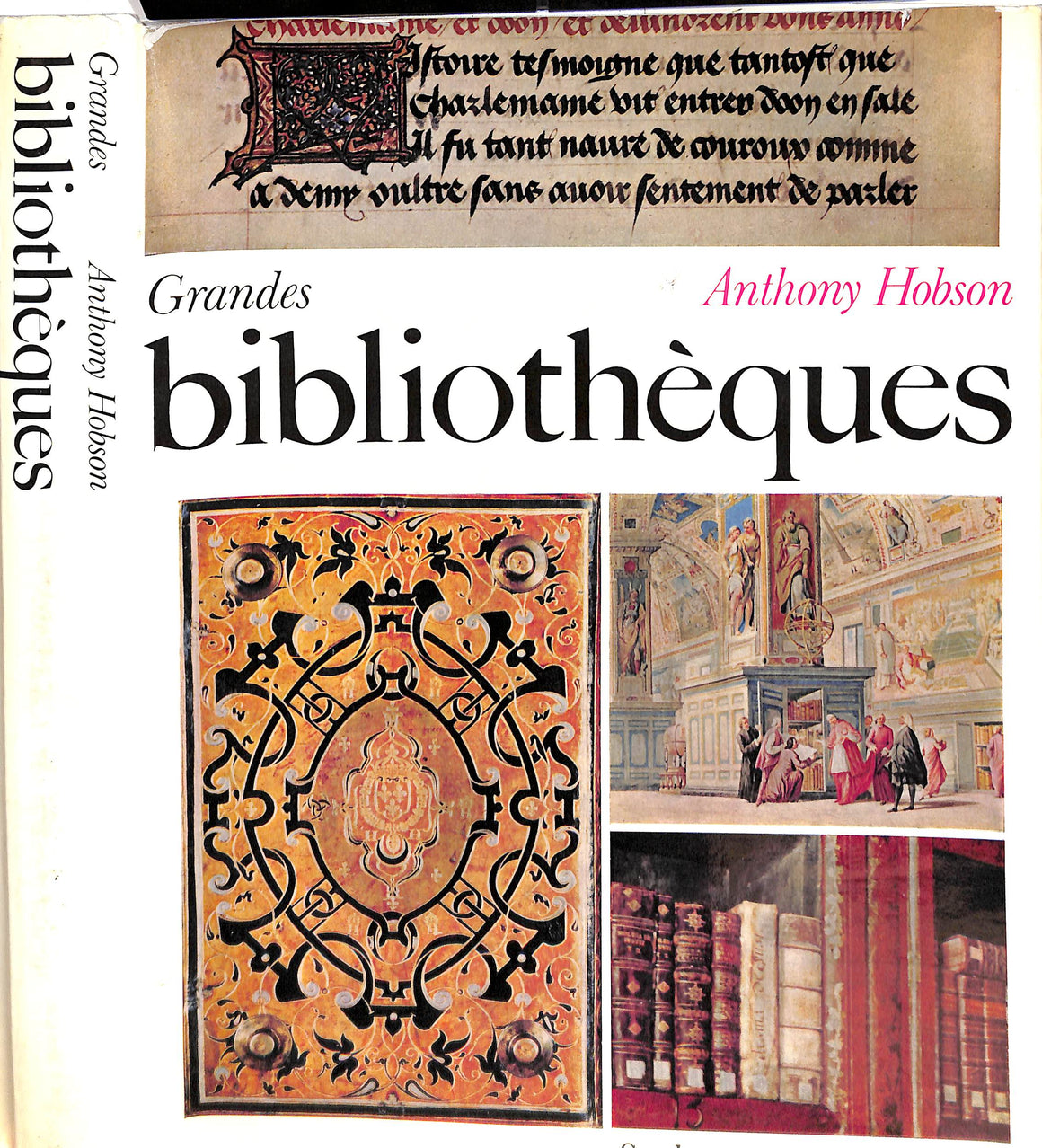 "Grandes Bibliotheques" 1971 HOBSON, Anthony