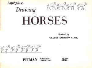 "Drawing Horses" 1956 PERARD, Victor