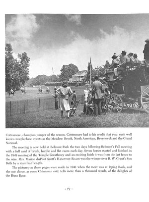 "Steeplechasing" 1949 THAYER, Bert Clark